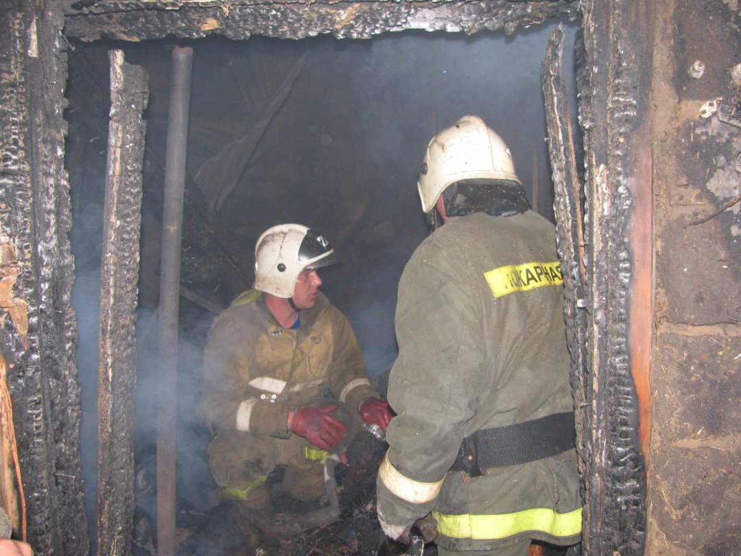 Пожар в частном доме в Каменском р-не